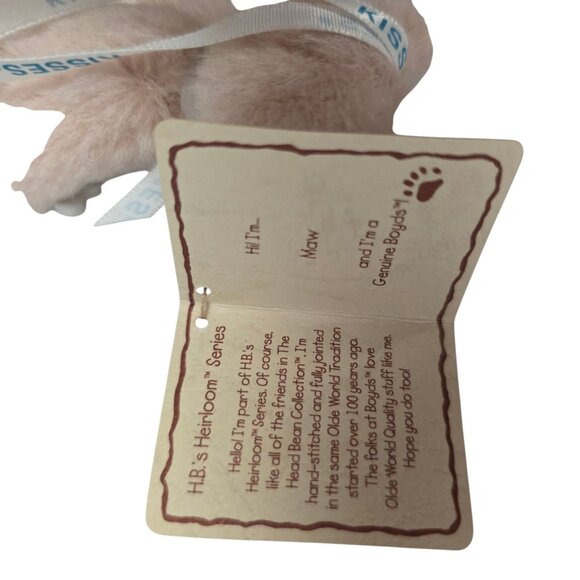 Boyds Bears Hershey Mini Maw Bear Head Bean Collection Plush Ornament 4" - Picture 3 of 9